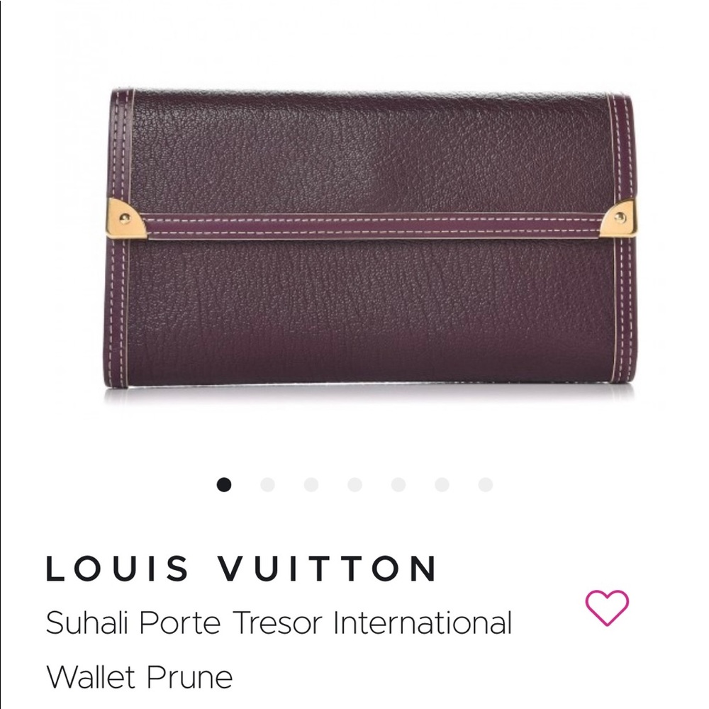 Louis Vuitton Suhali Porte Tresor International Wallet